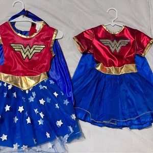 Wonder Woman costumes 4T & child medium 7/8